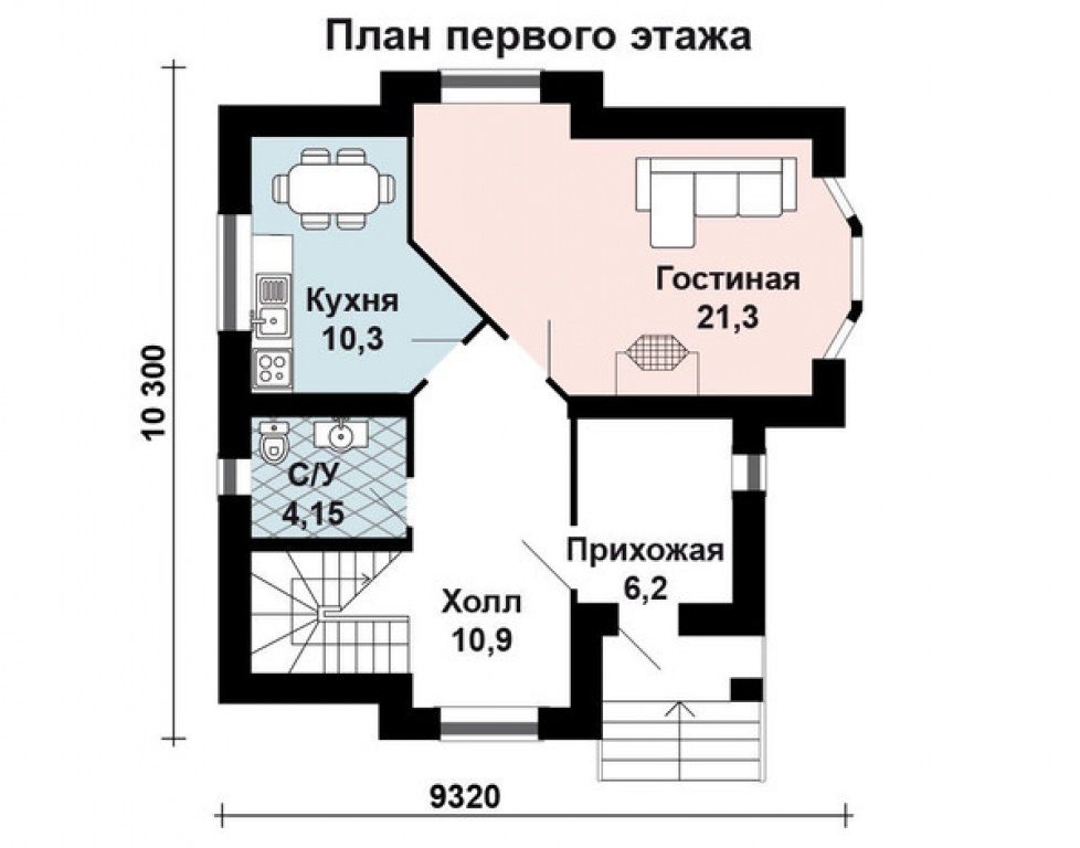 Проект дома Проект дома AS-180 - Фото 5