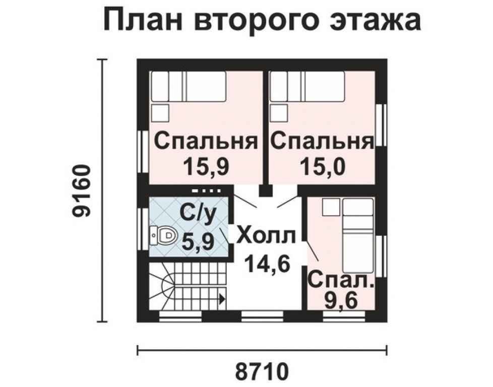 Проект дома Проект дома AS-2035 - Фото 2