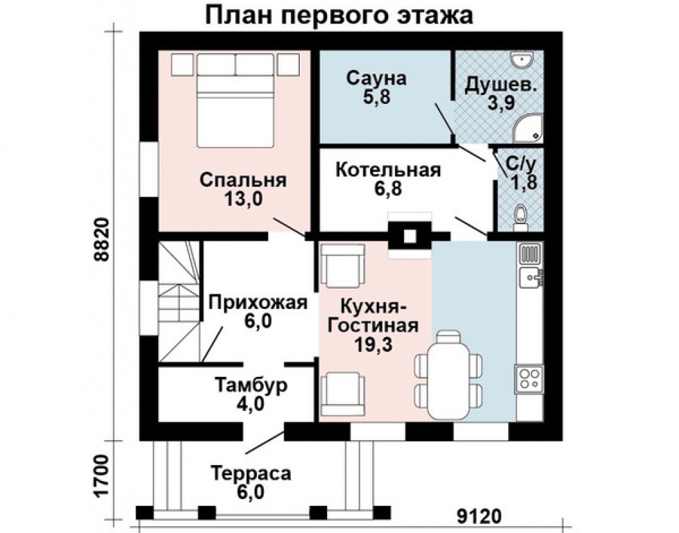 Проект дома Проект дома AS-2151 - Фото 5