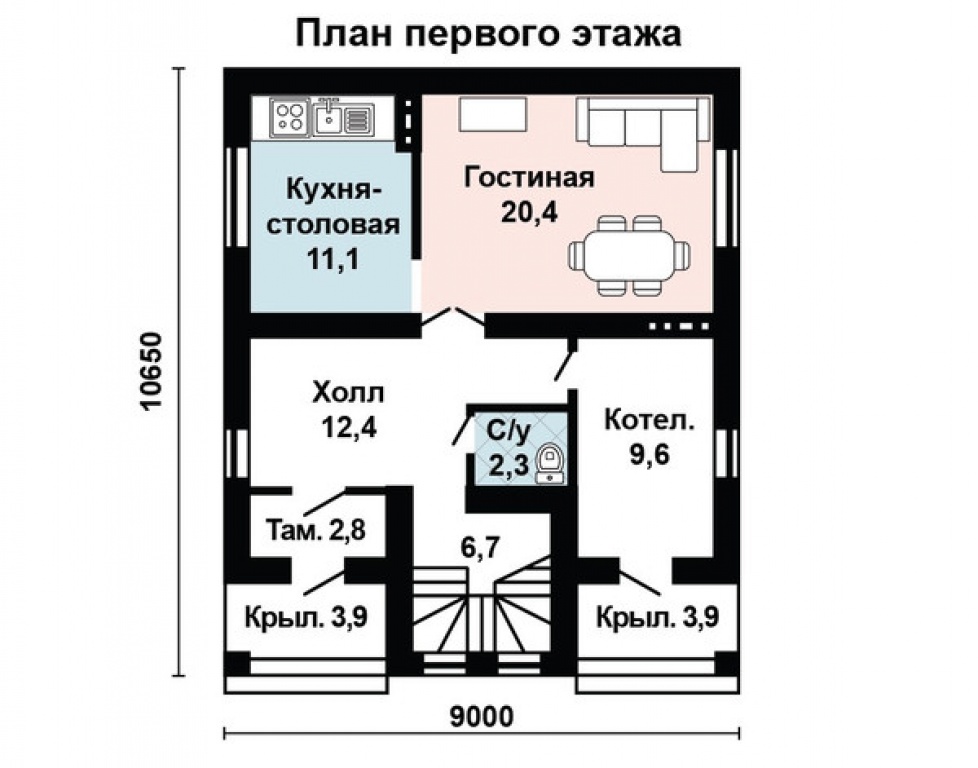 Проект дома Проект дома AS-2223 - Фото 5