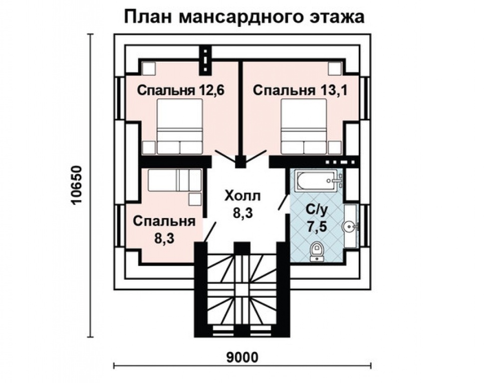 Проект дома Проект дома AS-2223 - Фото 6